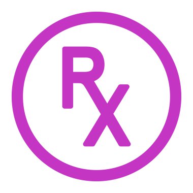 Alış irsaliyesi yuvarlak vektör simgesi