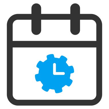 Saat hizmet gün simgesini