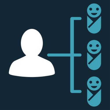 Çocuk bağlantıları simgesi