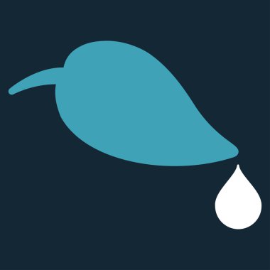 Ekoloji düz simgesi