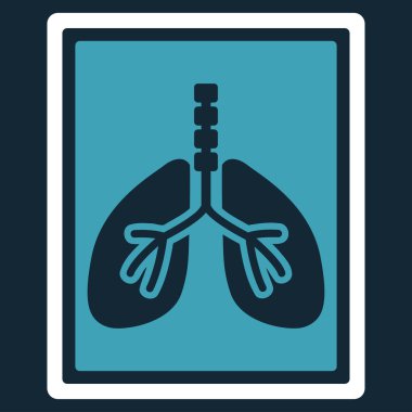 Akciğer röntgeni fotoğraf simge