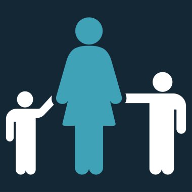 Anne ve çocuk simgesi