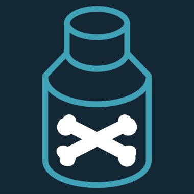 Zehirli şişe simgesi