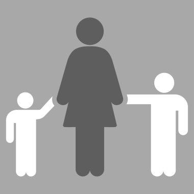 Anne ve çocuk simgesi