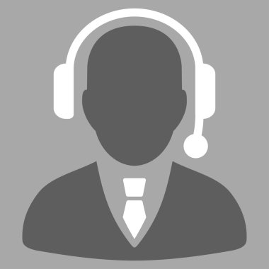 Operatör düz simgesi