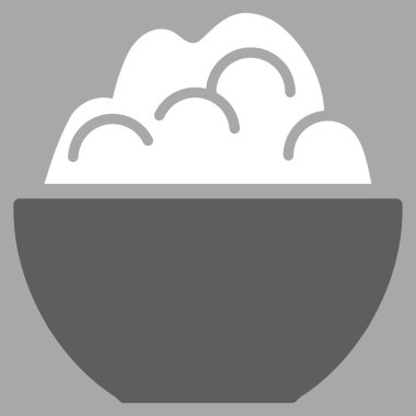 Porriage düz simgesi