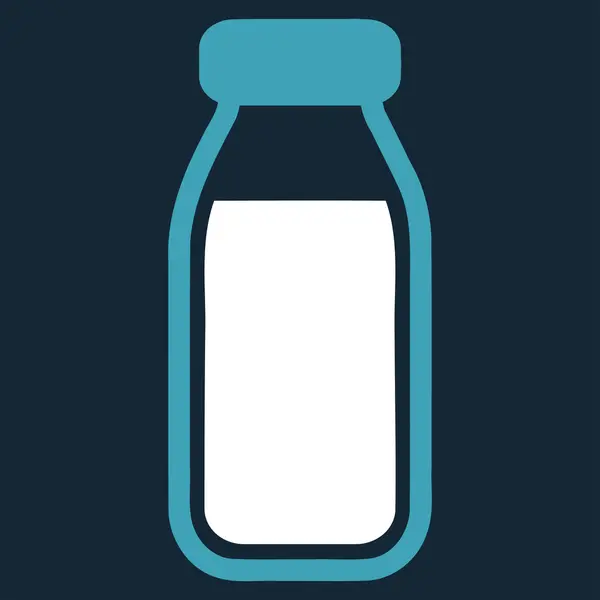 Volledige fles pictogram — Stockfoto