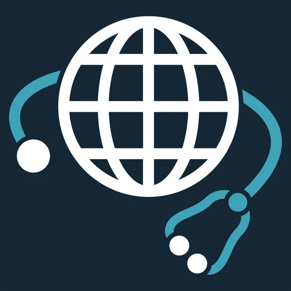 Global Medicine Icon — Stock Photo, Image