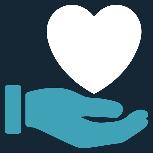 Heart Charity Icon — Stock Photo, Image