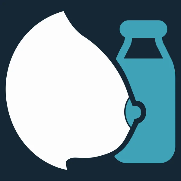 Moeder melk pictogram — Stockfoto