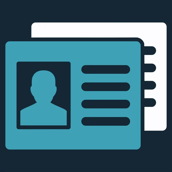 Patient Accounts Icon — Stock Photo, Image