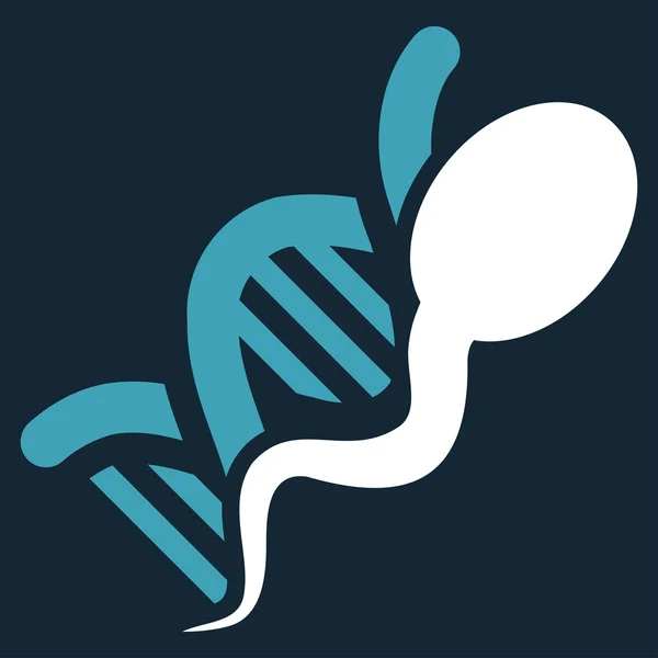 Сперми геном значок — стокове фото