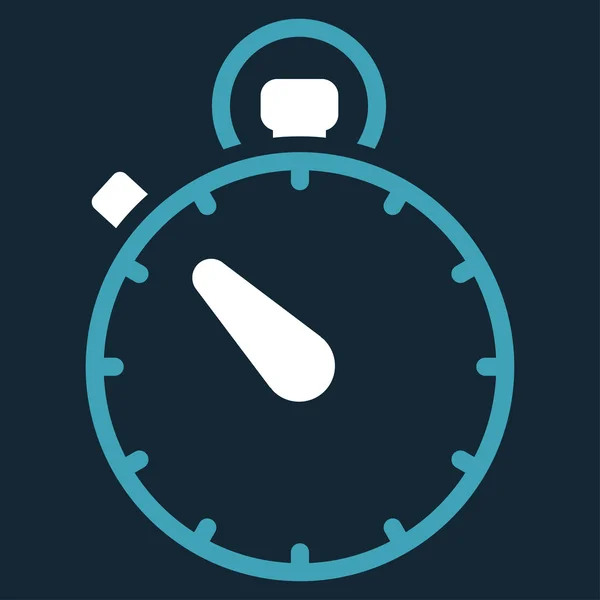 Stopwatch Flat Icon — Stock Photo, Image