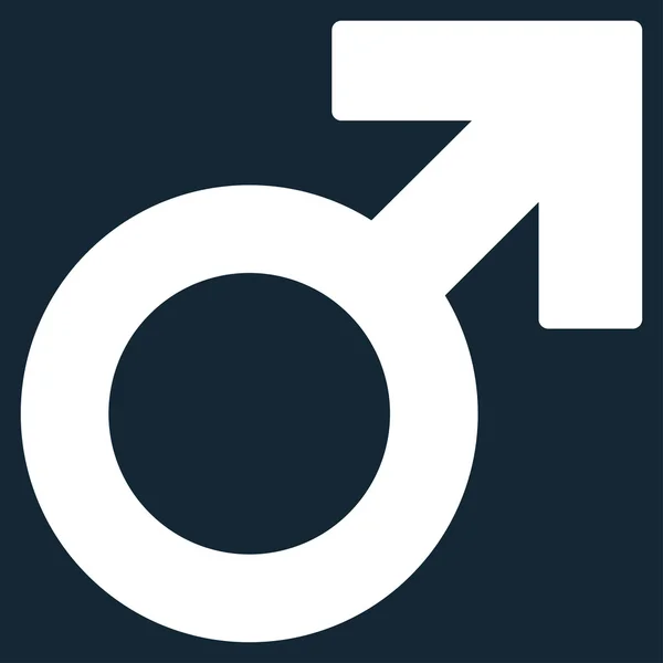 Ikony symbol męskiej — Zdjęcie stockowe