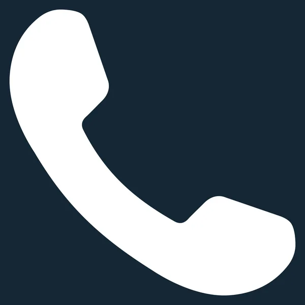 Ontvanger telefoonpictogram — Stockfoto