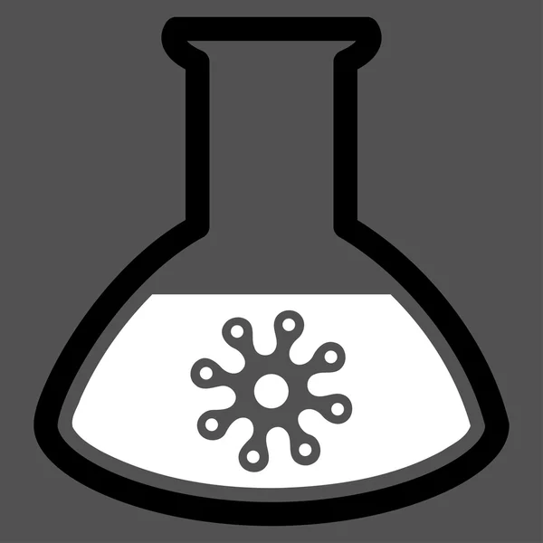 Virus Analysis Icon — Stock Photo, Image