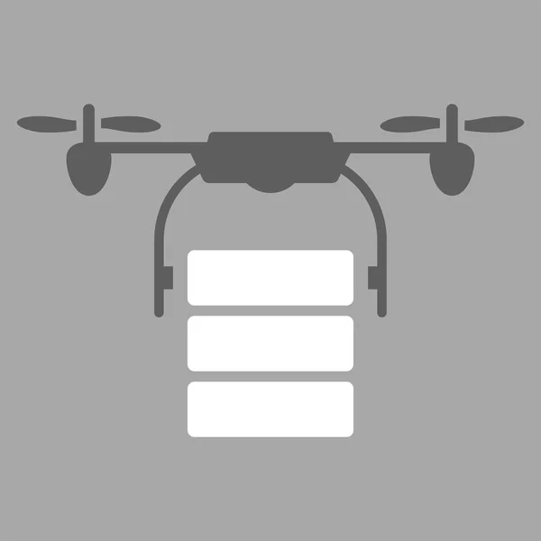 Rakomány Drone Icon — Stock Fotó