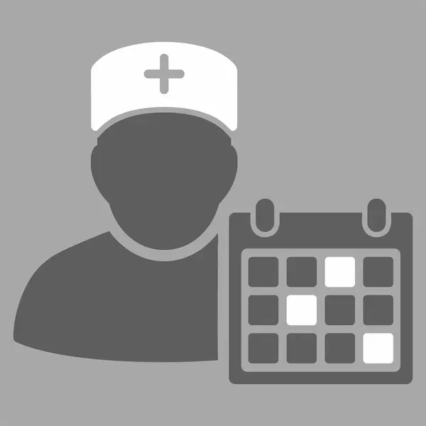 Läkare utnämning ikonen — Stockfoto