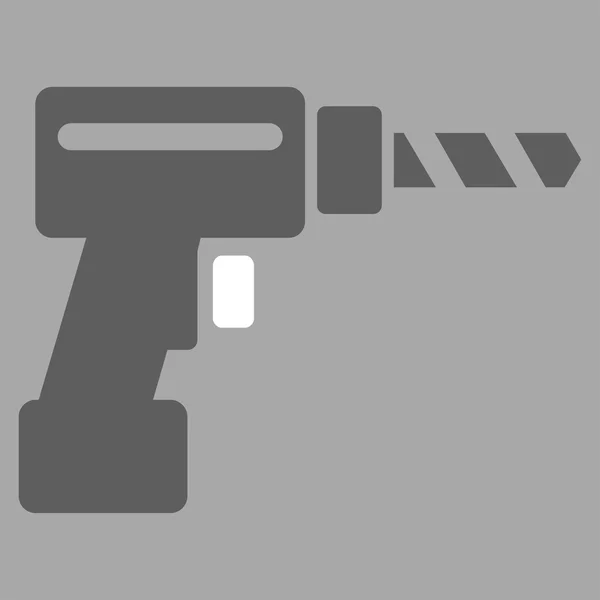 Drill Flat Icon — Stock Photo, Image