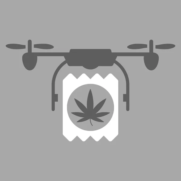 Icono de entrega de drones drogas —  Fotos de Stock