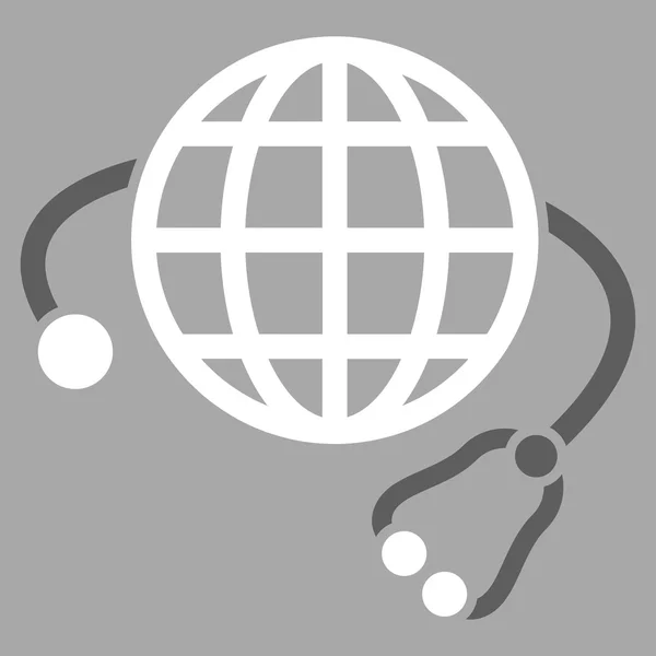 Global geneeskunde pictogram — Stockfoto