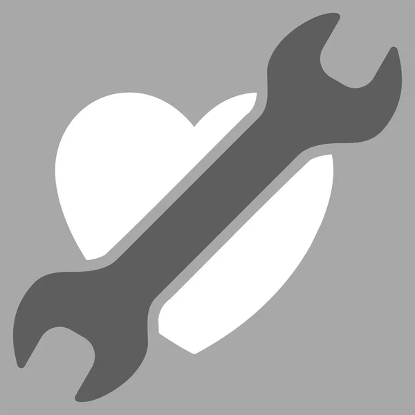 Kalp ameliyatı simgesi — Stok fotoğraf
