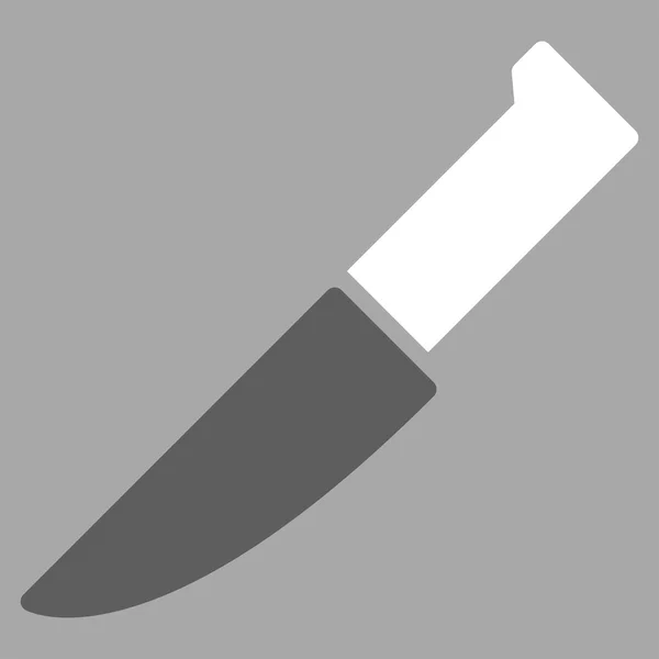Ploché ikony nůž — Stock fotografie