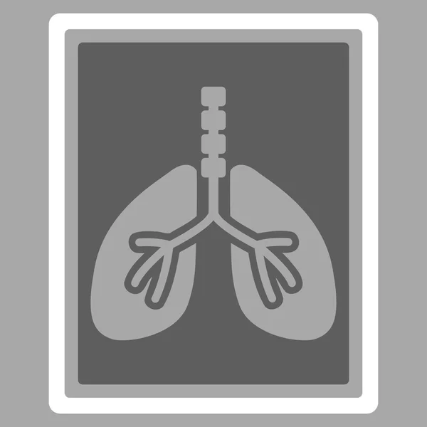 Lungs X-Ray icono de la foto —  Fotos de Stock