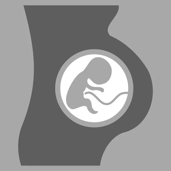 Mujer embarazada icono —  Fotos de Stock