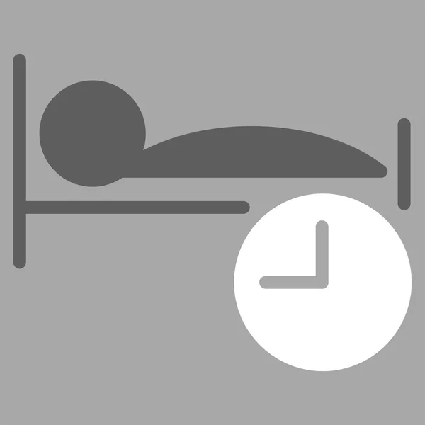 睡眠时间图标 — 图库照片