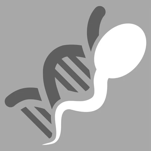 Ikone des Sperma-Genoms — Stockfoto