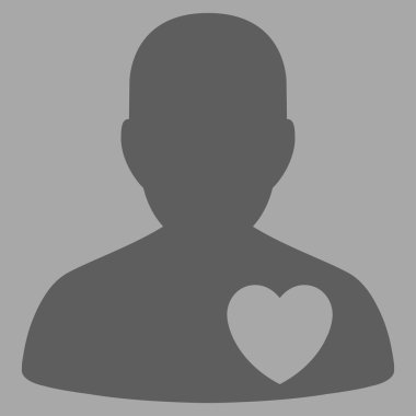 Kardiyoloji hasta simgesi