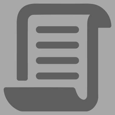 Kağıt rulo simgesi