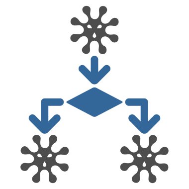 Virüs üreme simgesi