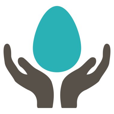 Kuluçka makinesi düz simgesi