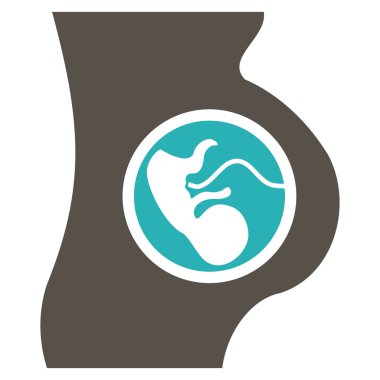 Gebelik düz simgesi