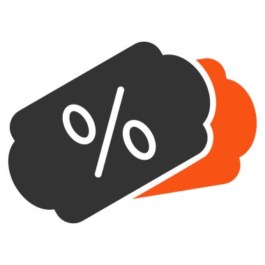 İndirim kuponları simgesi