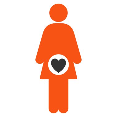 Doğurganlık düz simgesi