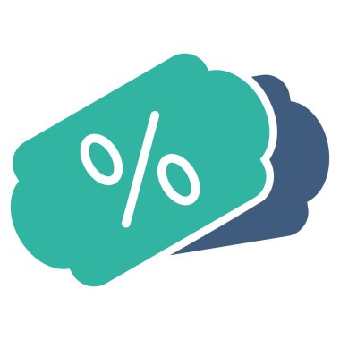 İndirim kuponları simgesi