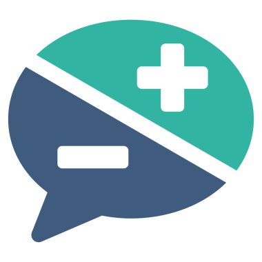 Bağımsız değişkenler düz simgesi