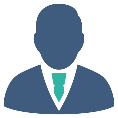 Yönetici Düz Simgesi