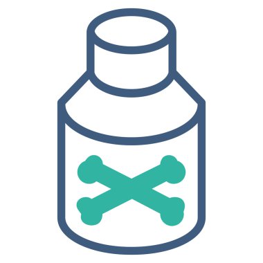 Zehirli şişe simgesi