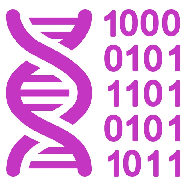 Genetical Code Icon — Stock Photo, Image