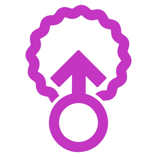 Ovum Penetration Icon — Stock Photo, Image