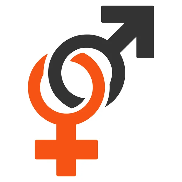 Sexual Symbols Icon — Stock Photo, Image