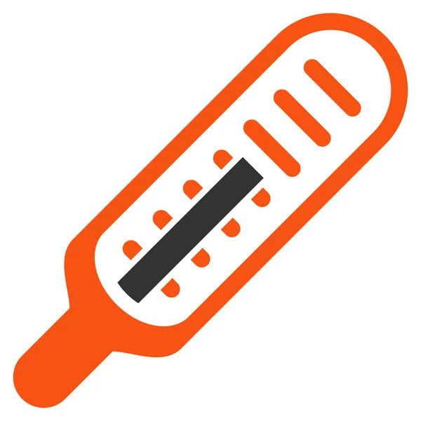 Thermometer Flat Icon — Stock Photo, Image