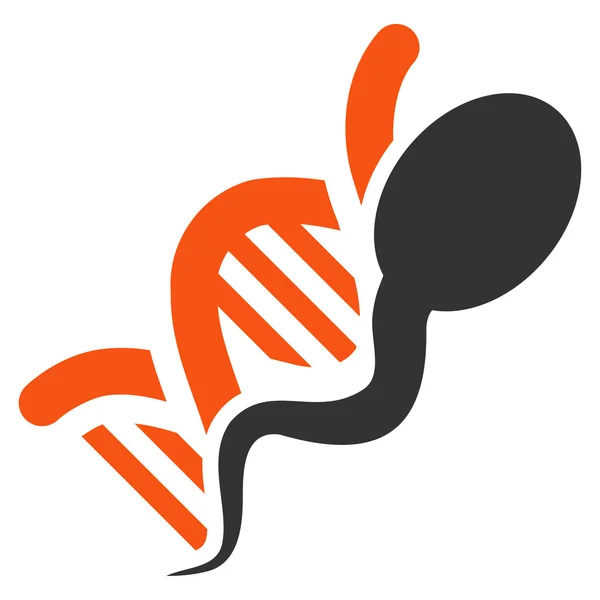 Икона генома спермы — стоковое фото