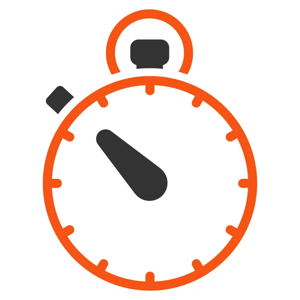 Stopwatch Flat Icon — Stock Photo, Image