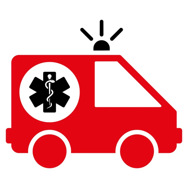 Иконка машины скорой помощи — стоковое фото