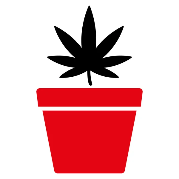 Icono de marihuana — Foto de Stock